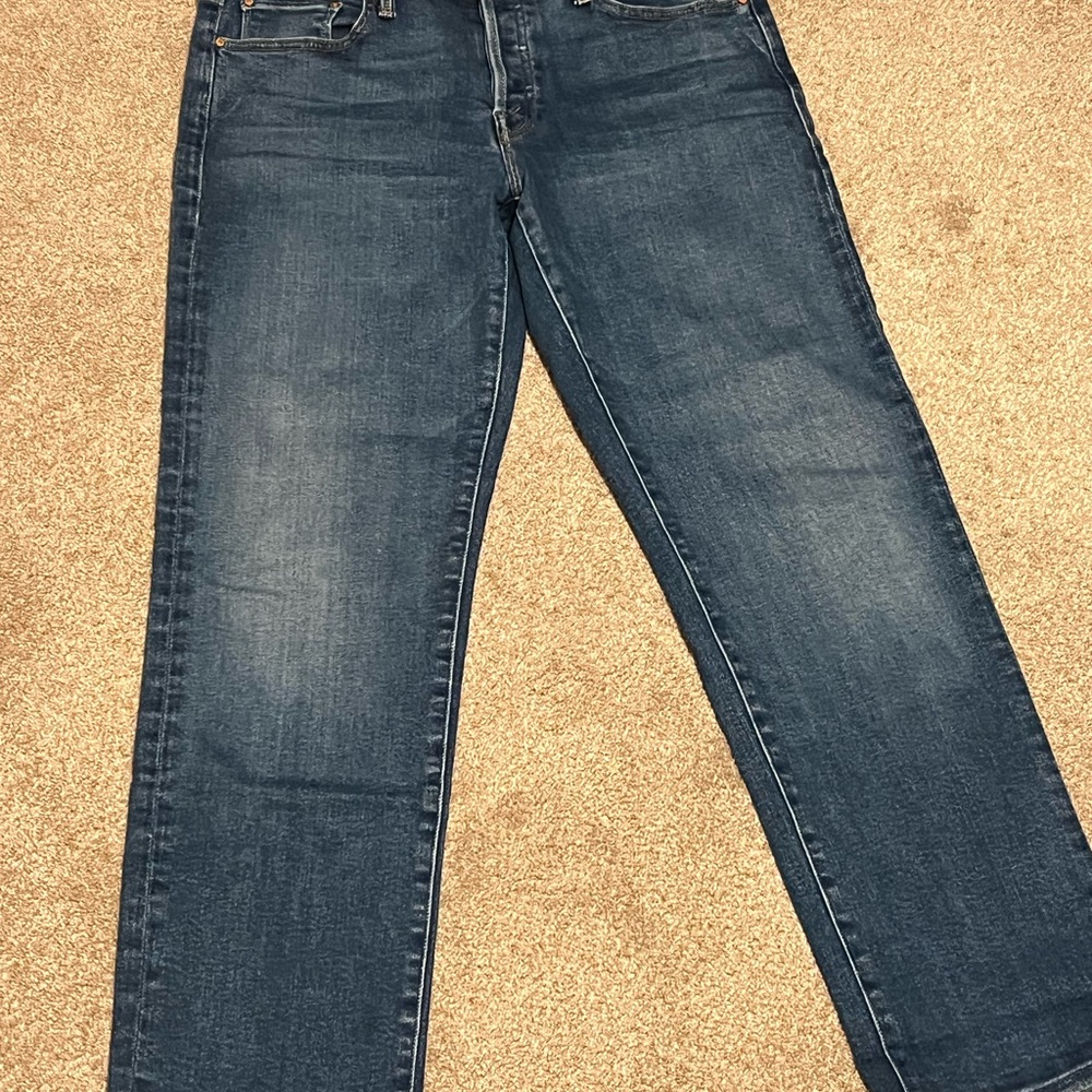 MOTHER Men's Indigo Straight Jeans
